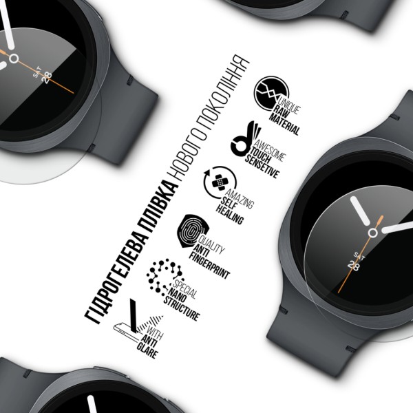 Фото - Захисна плівка для смарт-годинника Armorstandart Matte for Samsung Galaxy Watch 8 40mm 6 шт. (ARM92102)